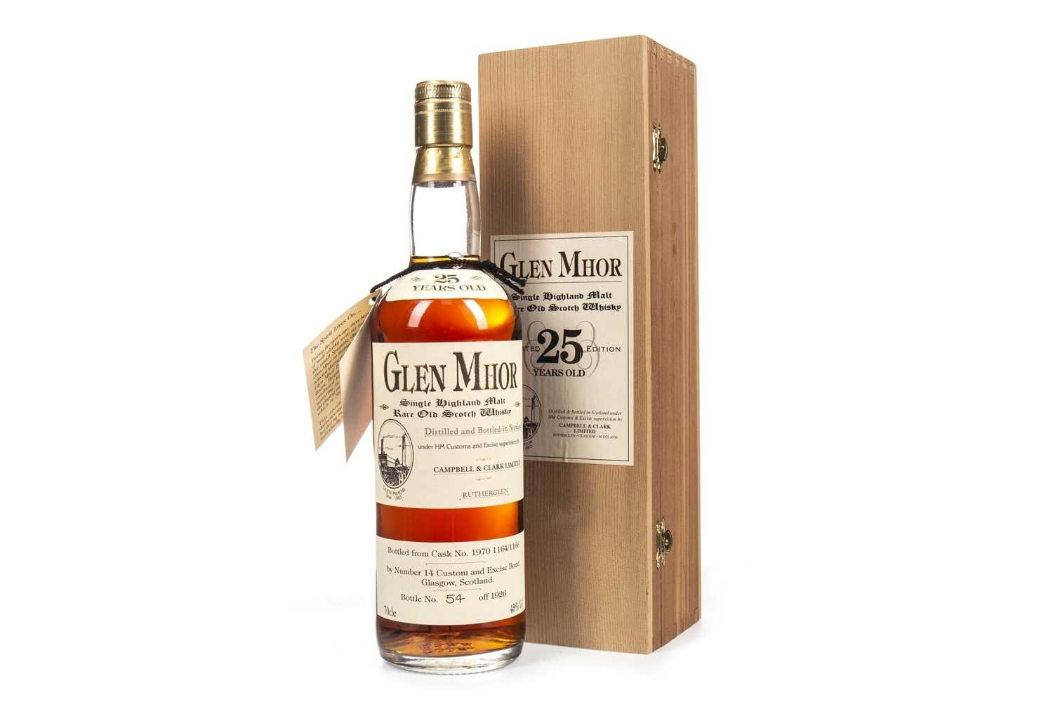 Lot 39 - GLEN MHOR 25 YEARS OLD