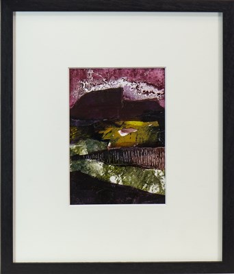 Lot 558 - SOUTH UIST I, A MIXED MEDIA BY CHRISTOPHER BYRNE