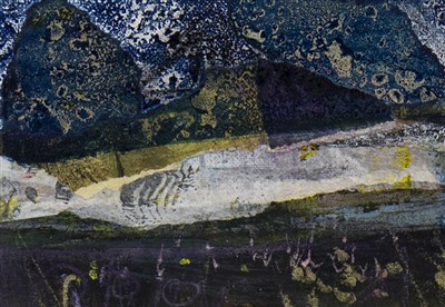Lot 612 - SOUTH UIST II, A MIXED MEDIA BY CHRISTOPHER BYRNE