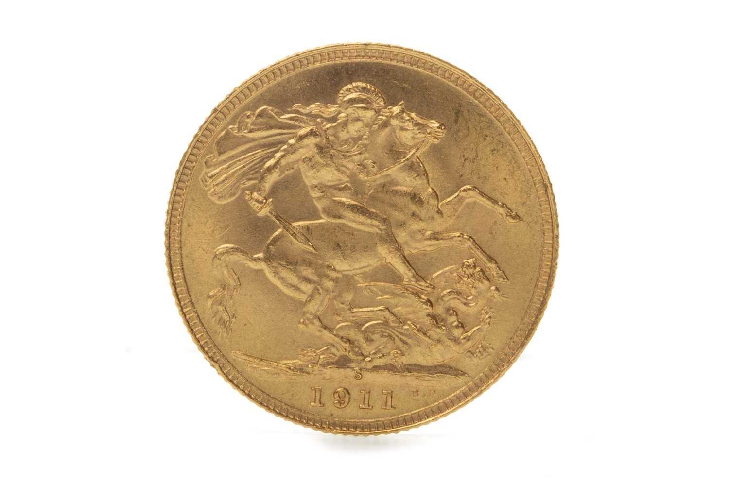 Lot 518 - A GOLD SOVEREIGN, 1911
