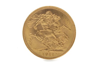 Lot 518 - A GOLD SOVEREIGN, 1911