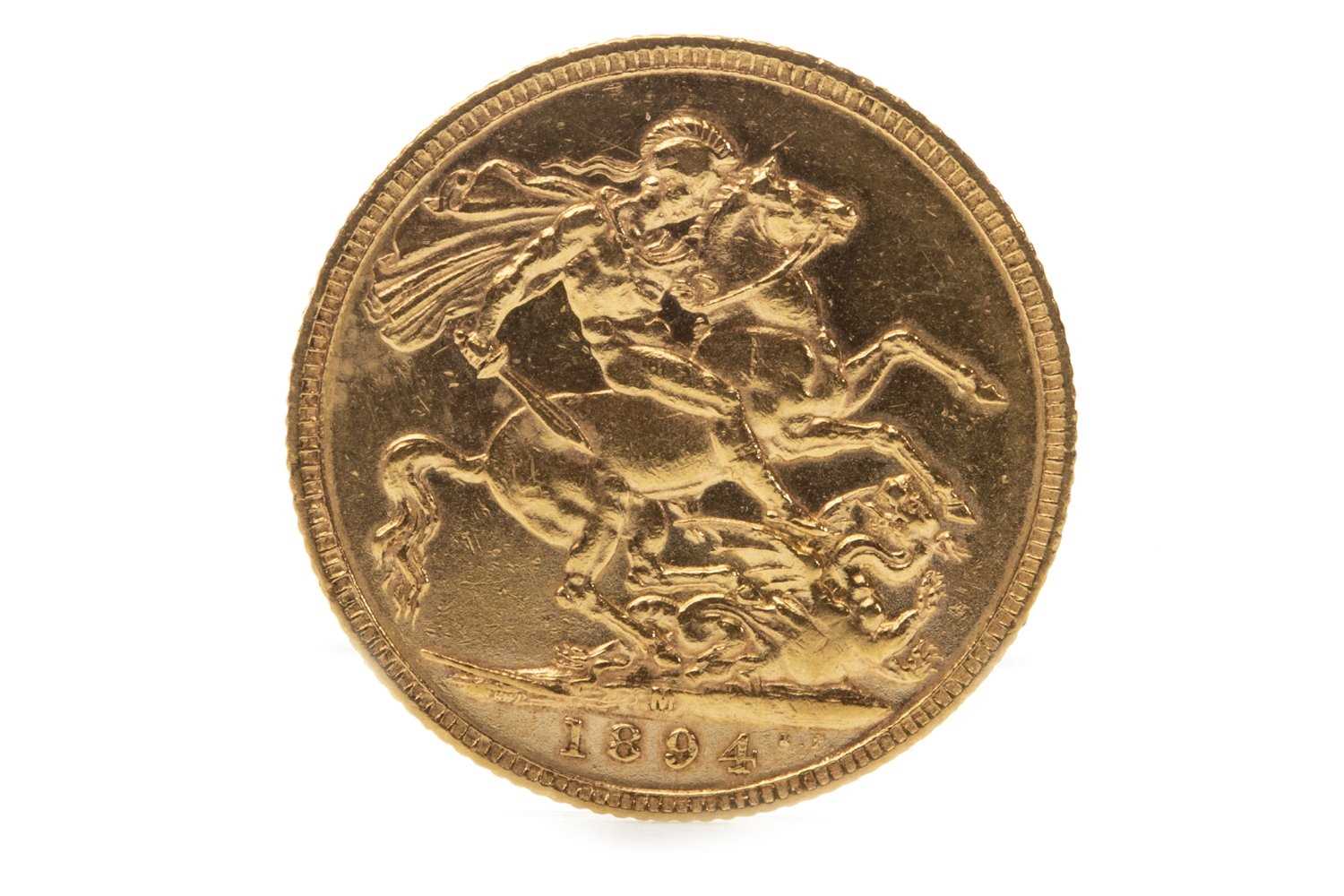 Lot 520 - A GOLD SOVEREIGN, 1894