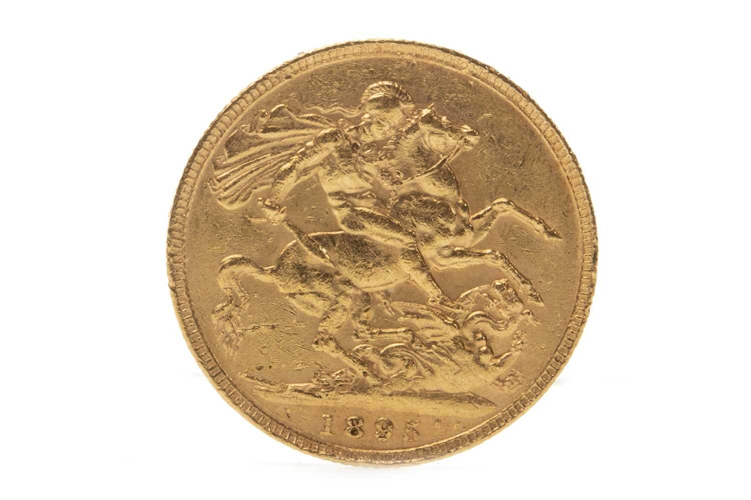 Lot 522 - A GOLD SOVEREIGN, 1895