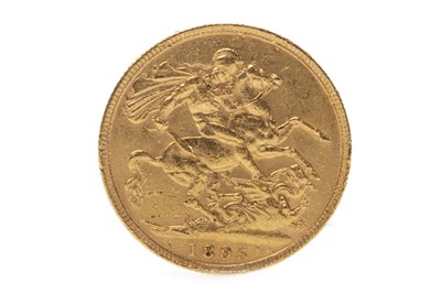 Lot 522 - A GOLD SOVEREIGN, 1895