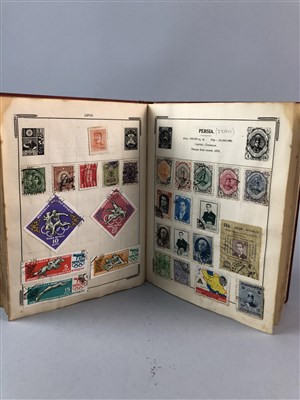 Lot 186 - A LOT OF TWO ALBUMS OF WORLD STAMPS