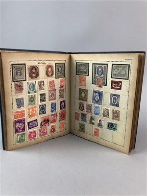 Lot 186 - A LOT OF TWO ALBUMS OF WORLD STAMPS