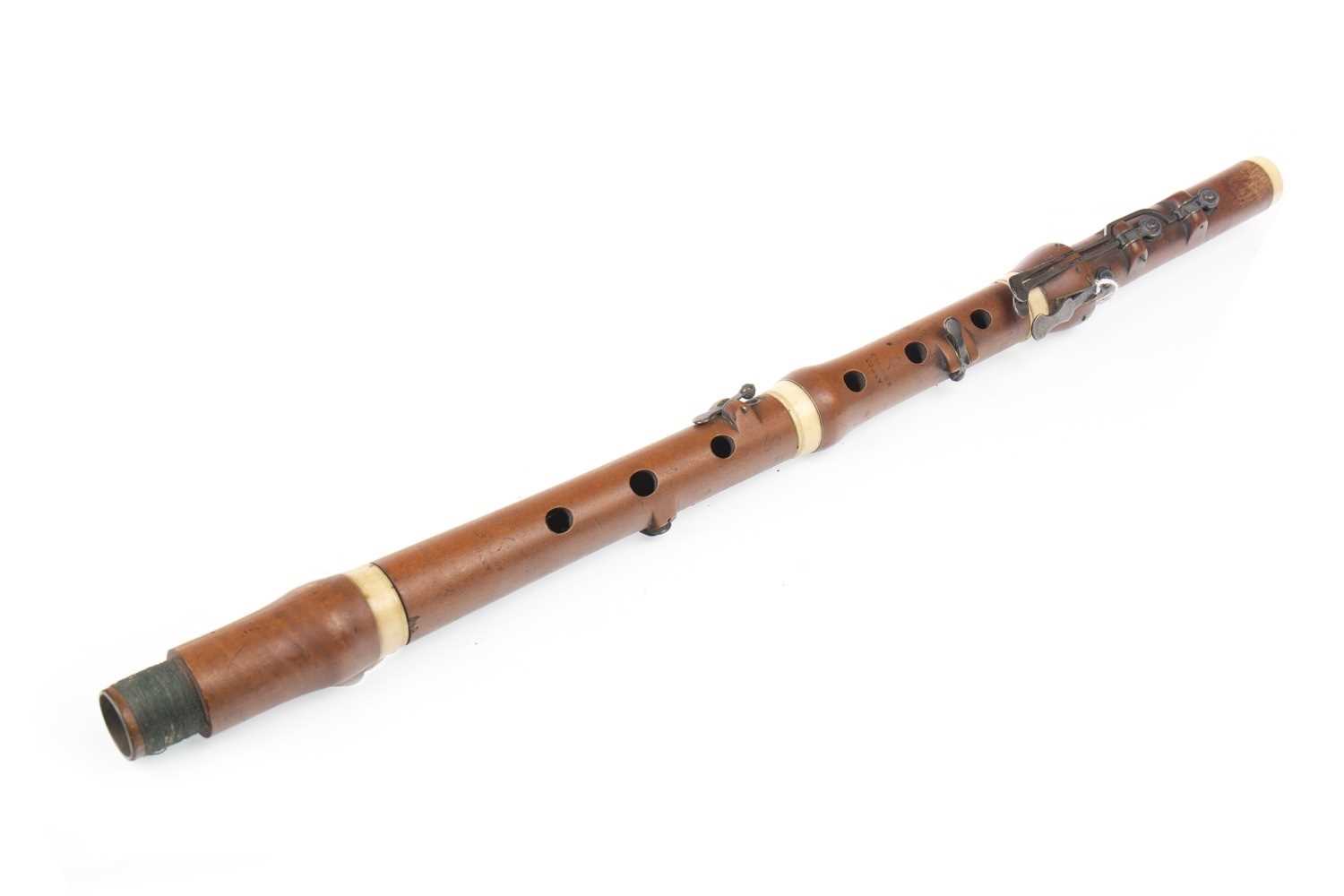 Lot 1413 - AN EARLY 19TH CENTURY FLUTE BY ASTOR HORWOOD
