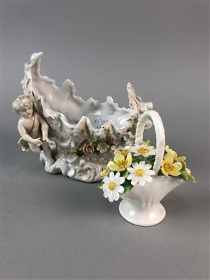 Lot 312 - A BRETBY ART DECO JUG AND OTHER CERAMICS
