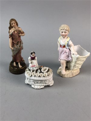 Lot 312 - A BRETBY ART DECO JUG AND OTHER CERAMICS