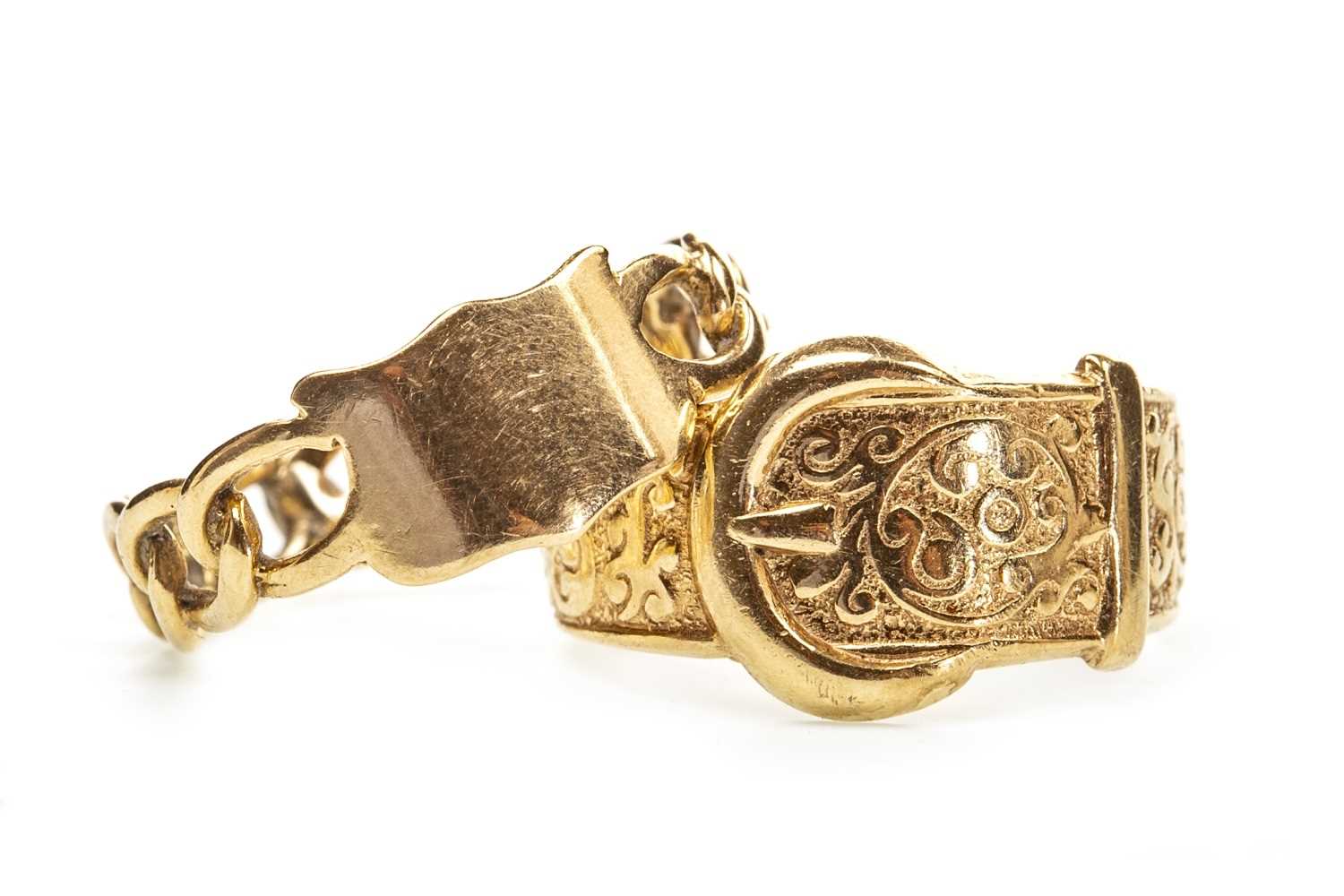 Lot 119 - TWO GOLD RINGS
