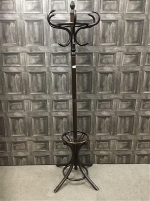 Lot 395 - A BENTWOOD HAT AND COAT STAND