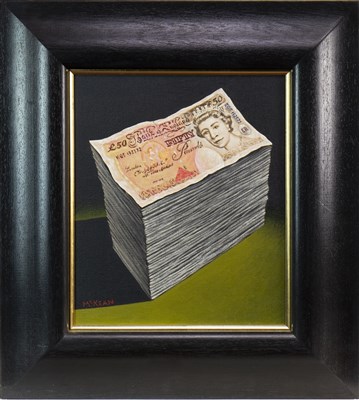Lot 509 - BANK OF ENGLAND, AN OIL BY GRAHAM MCKEAN
