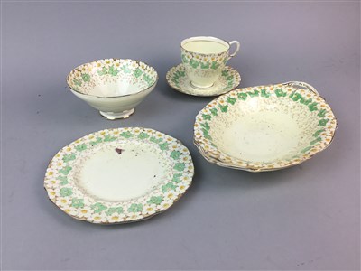 Lot 389 - A PARAGON 'MAY BLOSSOM' PART TEA SERVICE