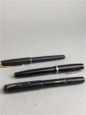 Lot 19 - A COLLECTION OF PARKER AND OTHER PENS
