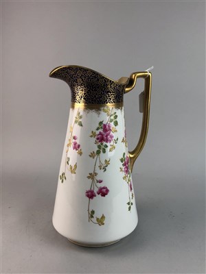 Lot 9 - A LATE 19TH CENTURY EWER AND BASIN