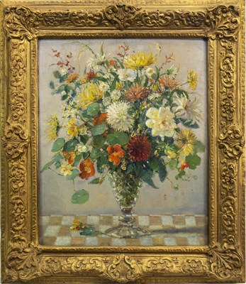 Lot 521 - A POSY, AN OIL BY LIONEL TOWNSEND CRAWSHAW