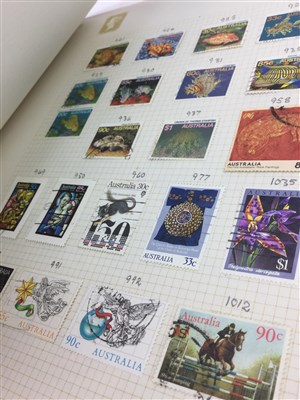 Lot 76 - A COLLECTION OF STAMPS RELATING TO AUSTRALIA