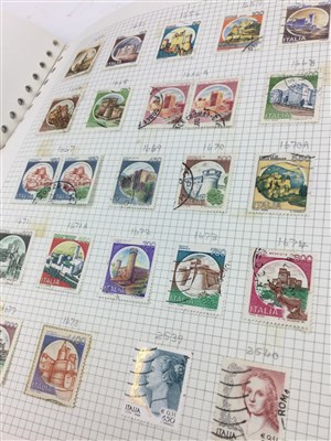Lot 211 - A COLLECTION OF STAMPS RELATING TO EUROPE