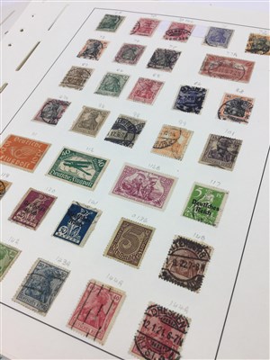 Lot 201 - A GOOD COLLECTION OF STAMPS RELATING TO GERMANY