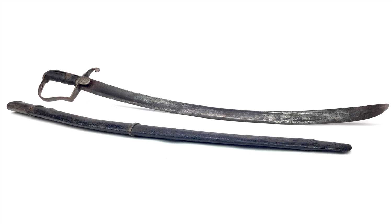 Lot 890 - A 1796 PATTERN LIGHT CAVALRY SWORD