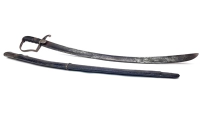 Lot 890 - A 1796 PATTERN LIGHT CAVALRY SWORD