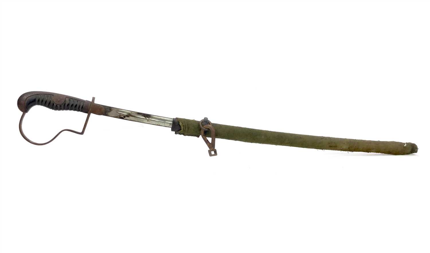 Lot 892 - A GERMAN WWII SHORT SWORD