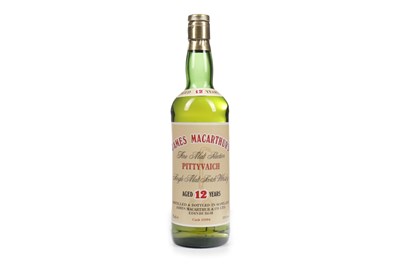 Lot 75 - PITTYVAICH JAMES MACARTHUR'S AGED 12 YEARS