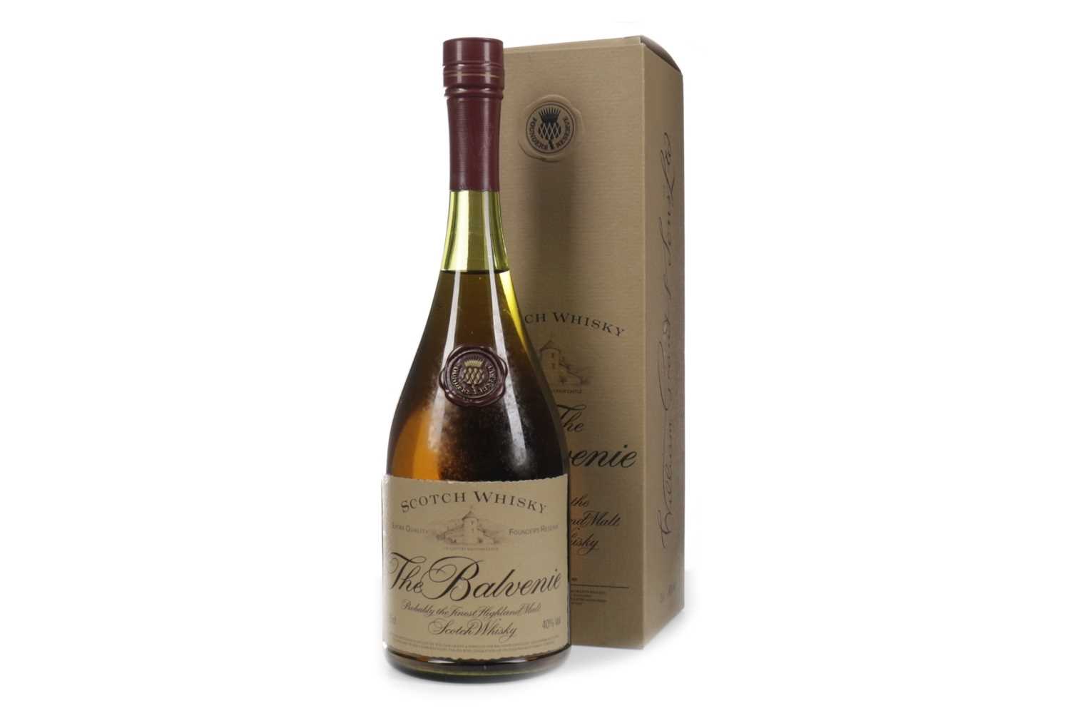 Lot 76 - BALVENIE FOUNDERS RESERVE 10 YEARS OLD COGNAC STYLE BOTTLE