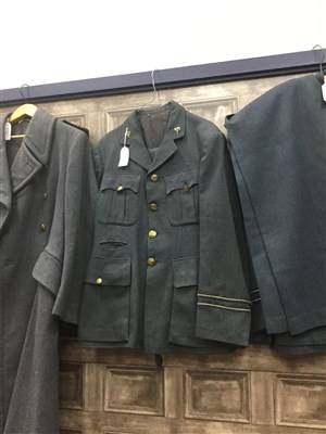Lot 223 - AN R.A.F. BLUE SERGE UNIFORM AND OTHERS