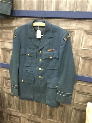Lot 223 - AN R.A.F. BLUE SERGE UNIFORM AND OTHERS