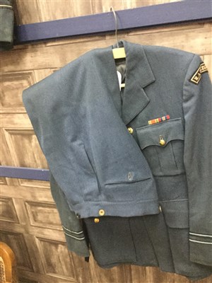 Lot 223 - AN R.A.F. BLUE SERGE UNIFORM AND OTHERS