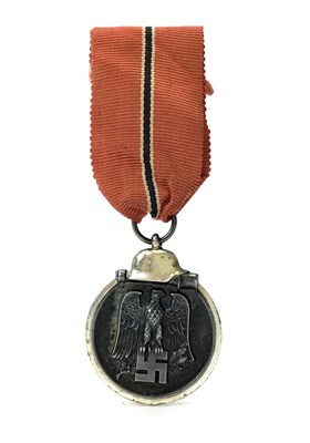 Lot 917 - A THIRD REICH MEDAL FOR THE 1941/42 WINTER BATTLE IN THE EAST