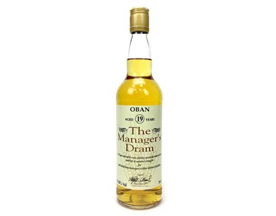 Lot 90 - OBAN MANAGERS DRAM AGED 19 YEARS