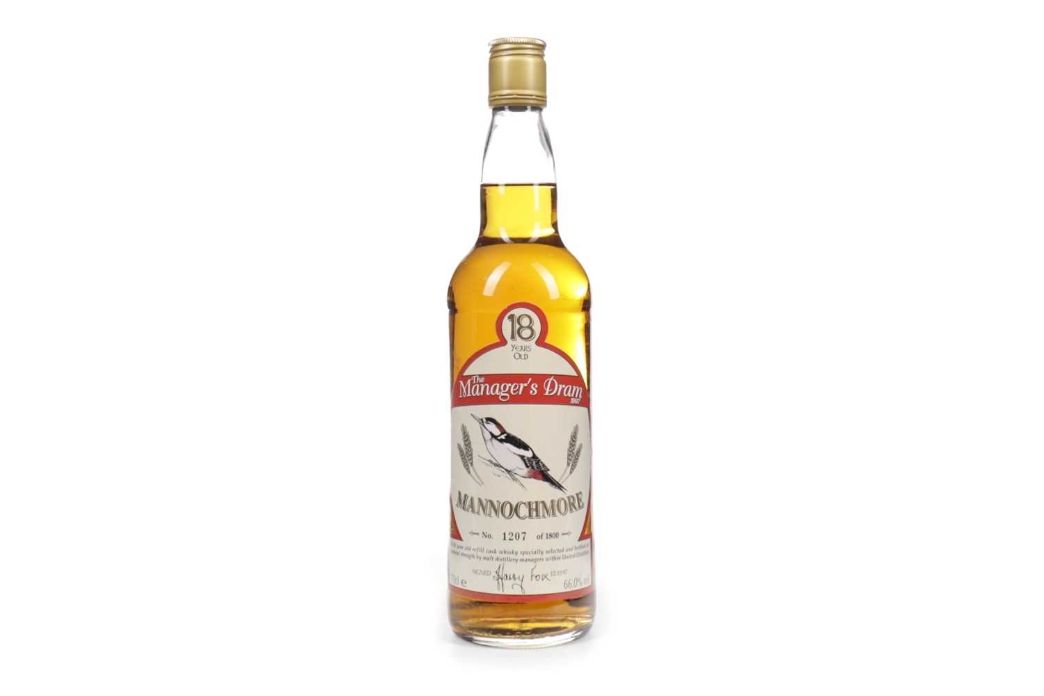 Lot 94 - MANNOCHMORE MANAGERS DRAM AGED 18 YEARS