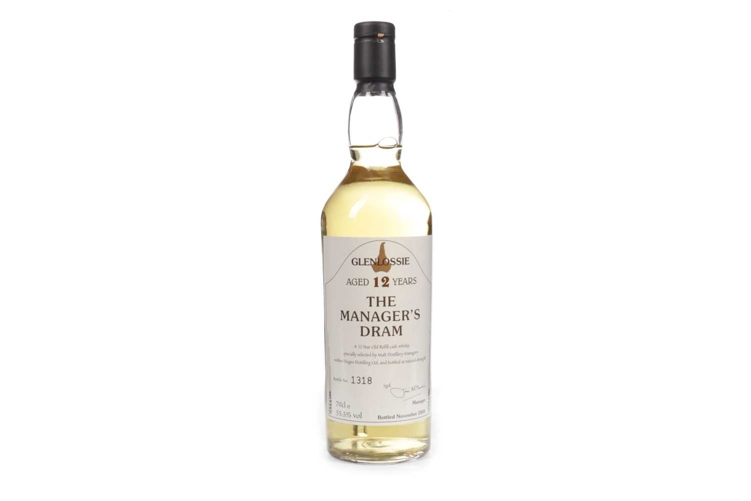 Lot 99 - GLENLOSSIE MANAGERS DRAM AGED 12 YEARS