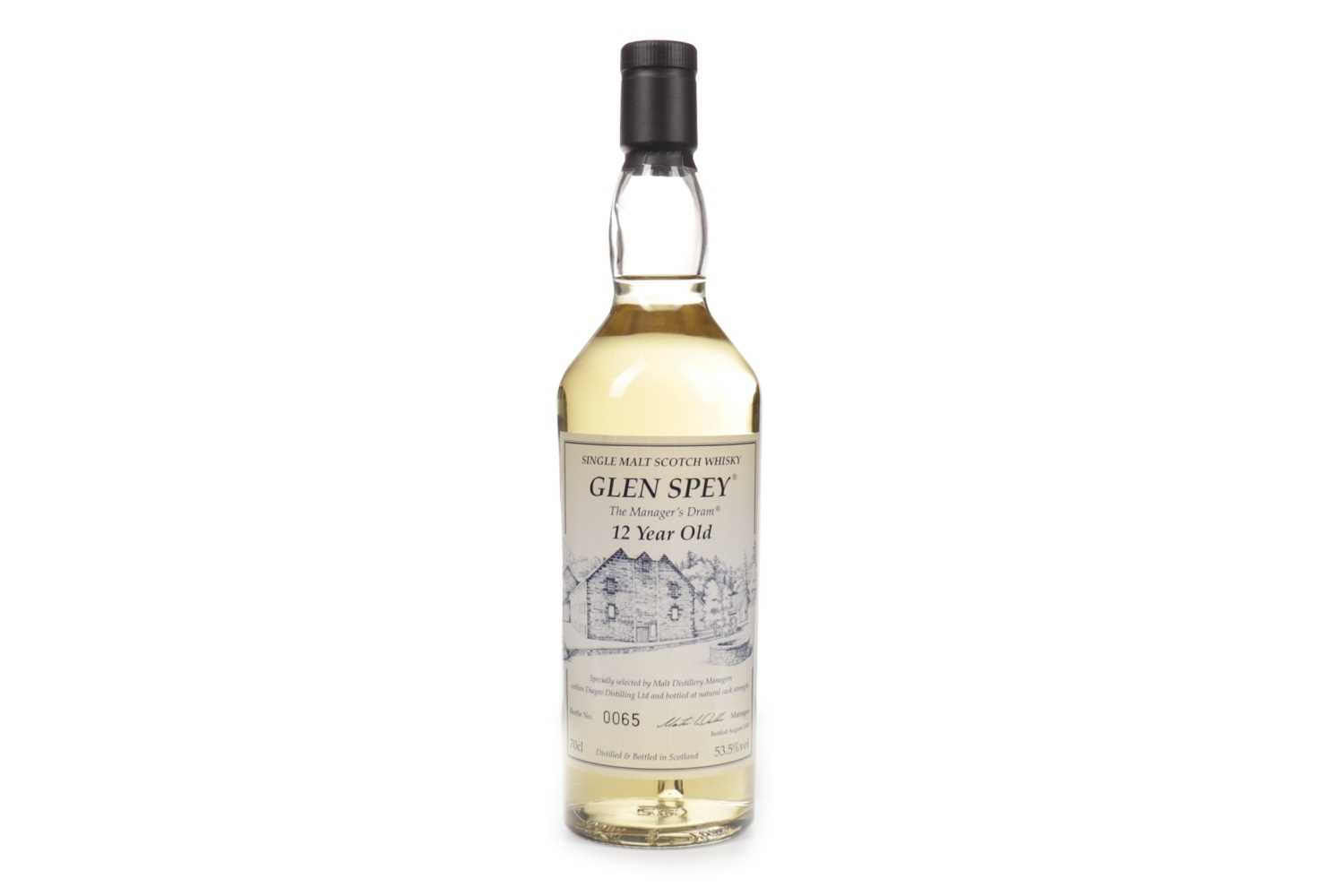 Lot 101 - GLEN SPEY THE MANAGER'S DRAM AGED 12 YEARS