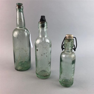 Lot 146 - A PAIR OF P. LOOPUYT & CO DISTILLERS GLASS BOTTLES