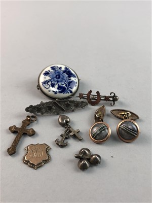 Lot 145 - A COLLECTION OF SILVER JEWELLERY AND A POCKET WATCH