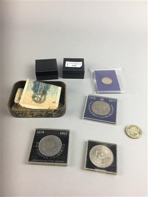 Lot 150 - TWO USA BICENTENNIAL GOLD PIECES AND OTHER COINS