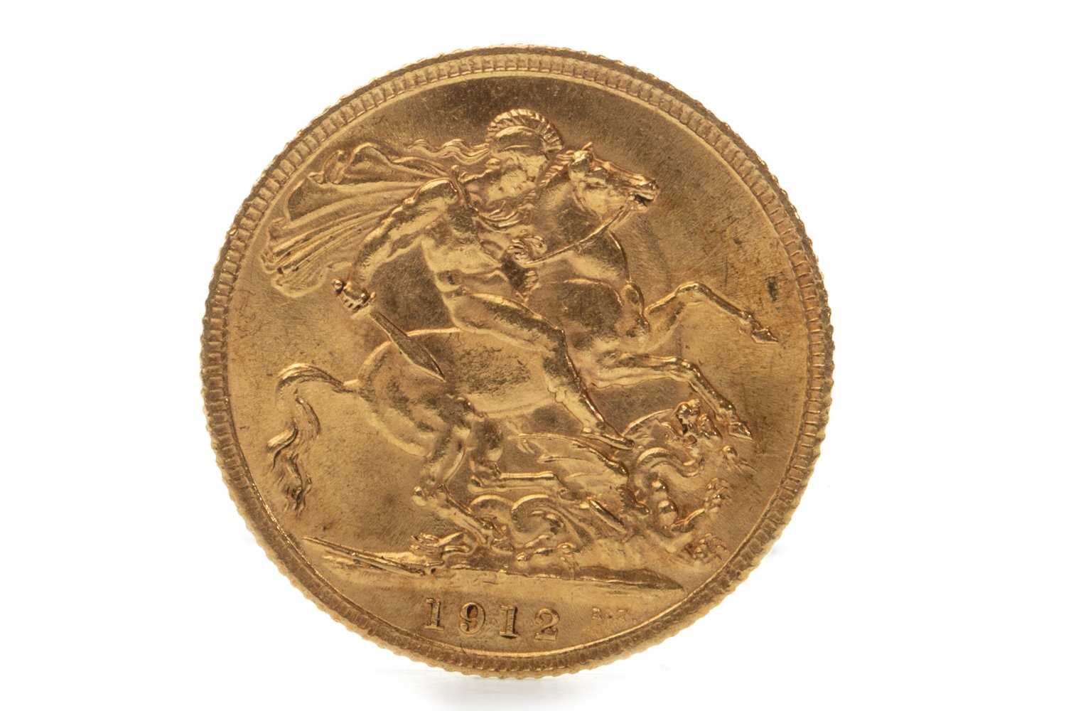Lot 536 - A GOLD SOVEREIGN, 1912