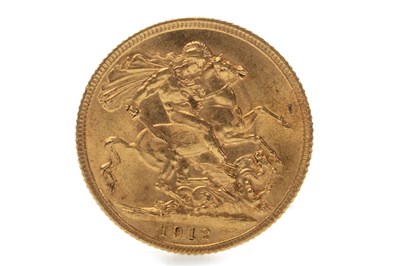 Lot 536 - A GOLD SOVEREIGN, 1912