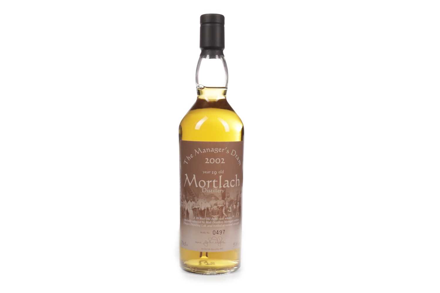 Lot 200 - MORTLACH MANAGERS DRAM AGED 19 YEARS