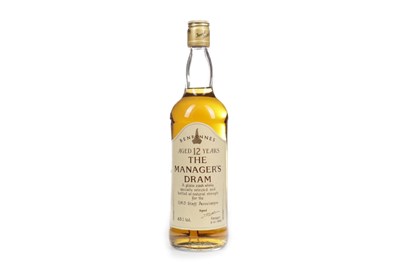 Lot 213 - BENRINNES MANAGERS DRAM AGED 12 YEARS