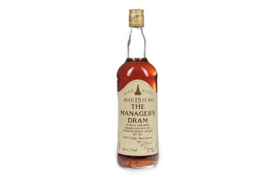 Lot 216 - GLEN ELGIN MANAGERS DRAM AGED 15 YEARS