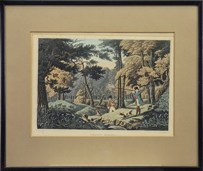 Lot 419 - FOUR HUNTING SCENES BY ROBERT HAVELL JNR