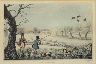Lot 419 - FOUR HUNTING SCENES BY ROBERT HAVELL JNR