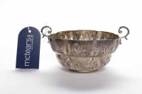 Lot 305 - 17TH CENTURY COMMONWEALTH STYLE WHITE METAL...