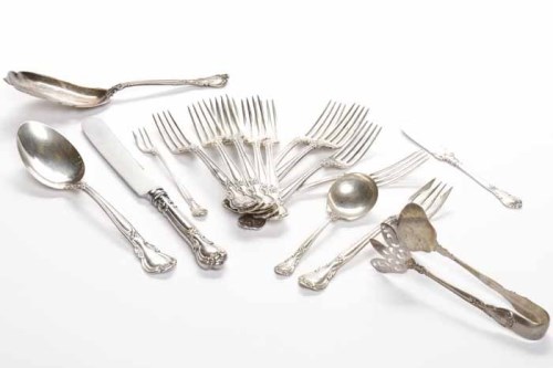 Lot 309 - LARGE EARLY 20TH CENTURY AMERICAN SILVER...
