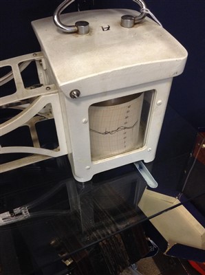 Lot 1423 - A LOT OF TWO CASELLA ANEROID BAROGRAPHS