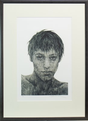 Lot 578 - PORTRAIT II, A SIGNED LIMITED EDITION PRINT BY GRAHAM FLACK